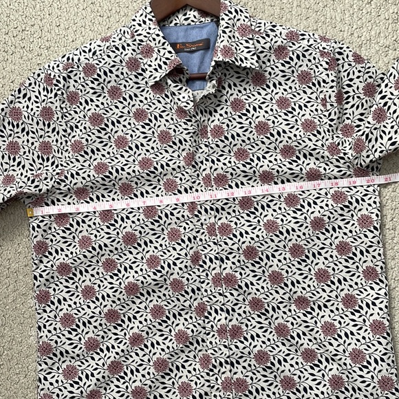 Ben Sherman mens button up shirt S - Picture 3 of 10